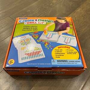 Create & Design Drill Kit Educational Fine Motor skills